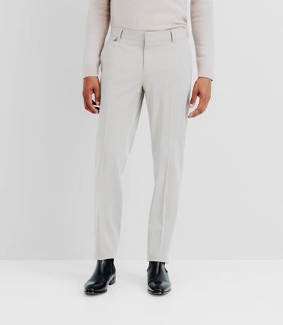 Pantalon ville ajusté beige - IZAC