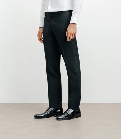 Pantalon ville ajusté noir - IZAC