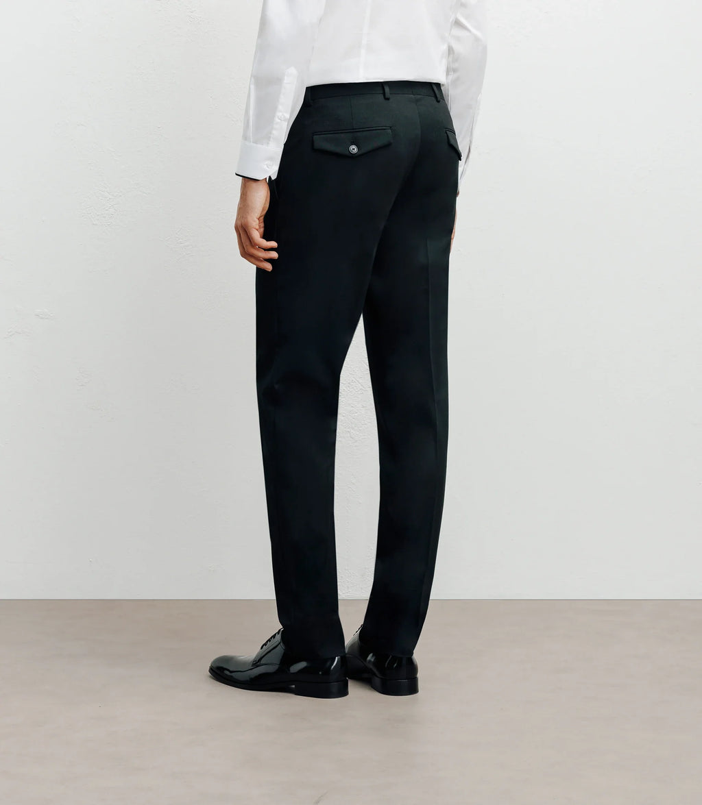 Pantalon ville ajusté noir - IZAC