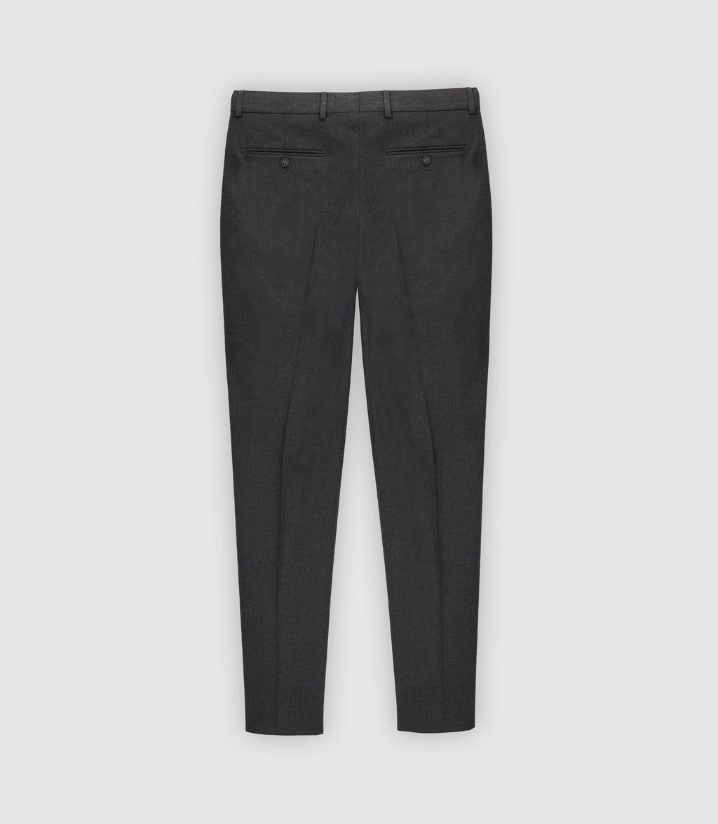 Pantalon ville en flanelle gris - IZAC