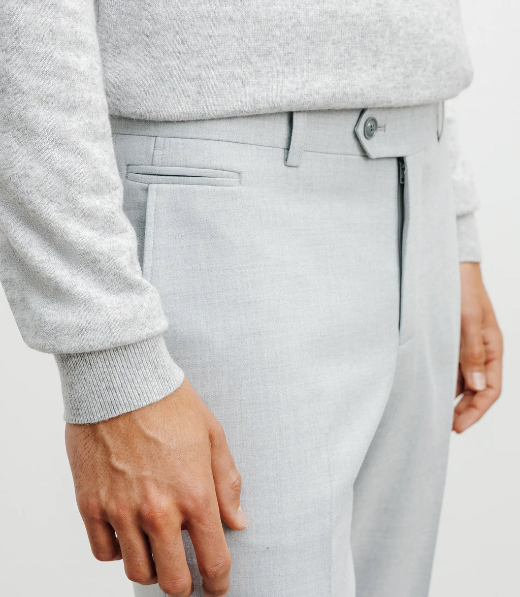 Pantalon ville gris clair - IZAC
