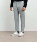 Pantalon ville en maille gris - IZAC