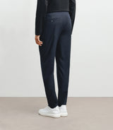 Pantalon ville en maille marine - IZAC