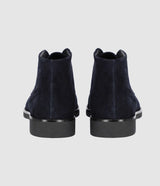 Bottines suède à lacets marine ODESSA - IZAC