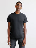 T-shirt col rond noir