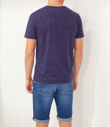 T-shirt col rond marine "Ximenia" - IZAC