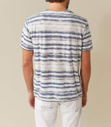 T-shirt col rond imprimé blanc "Xin" - IZAC