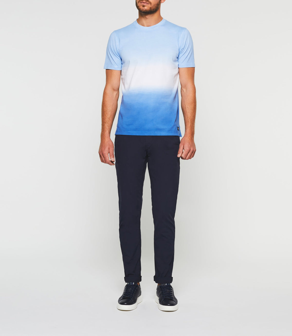 T-shirt dégradé bleu "Gavin" - IZAC