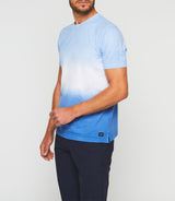 T-shirt dégradé bleu "Gavin" - IZAC