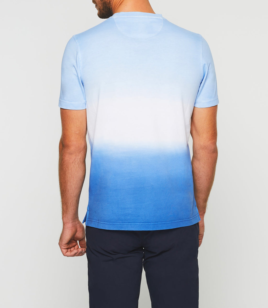 T-shirt dégradé bleu "Gavin" - IZAC