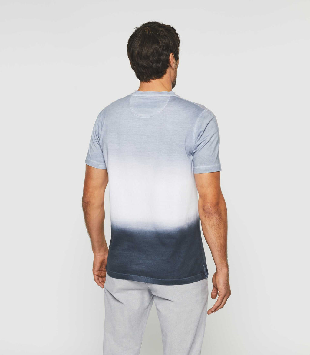 T-shirt dégradé gris et blanc "Gavin" - IZAC