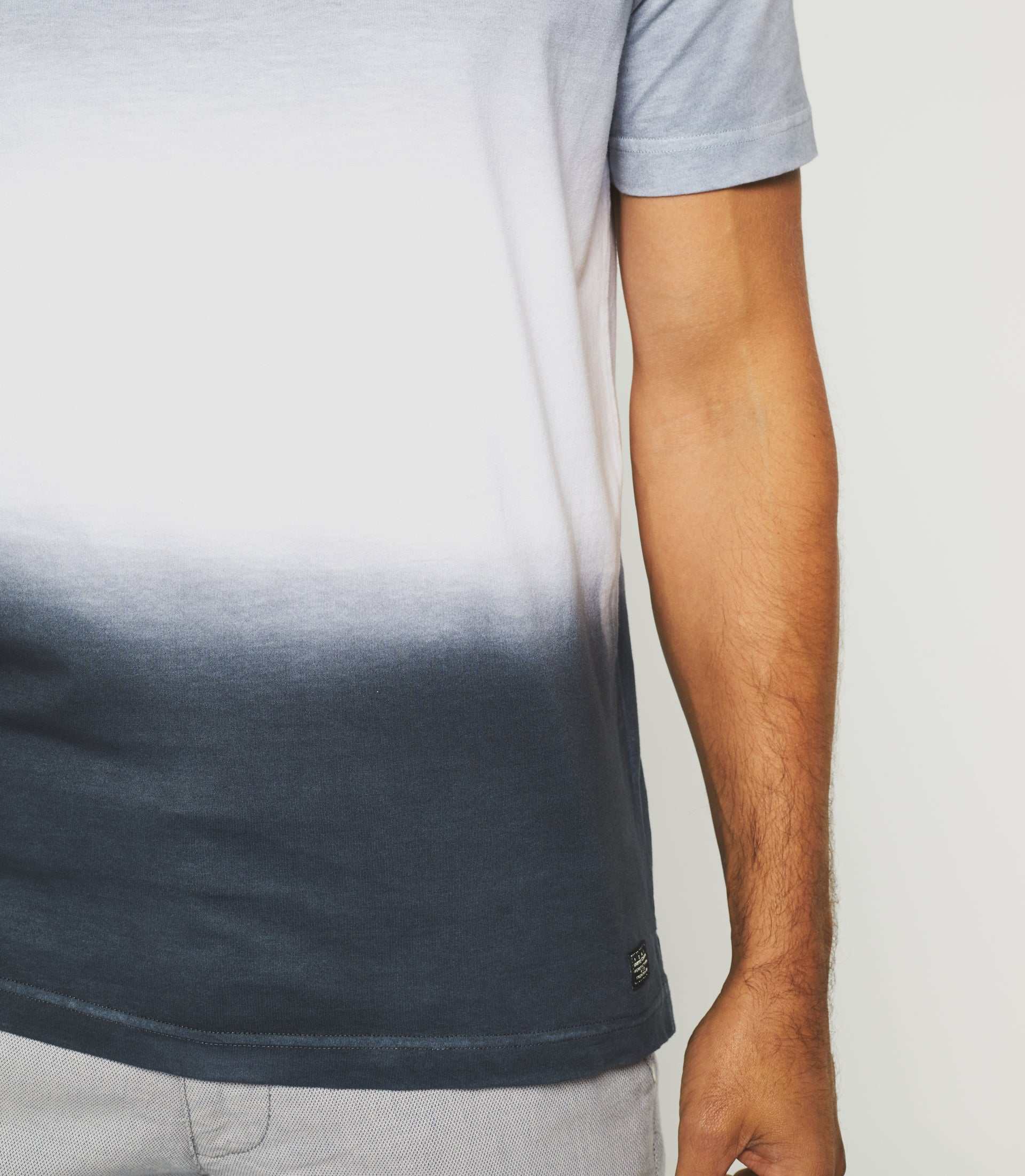 T-shirt dégradé gris et blanc "Gavin" - IZAC