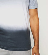 T-shirt dégradé gris et blanc "Gavin" - IZAC