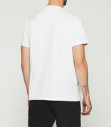 T-shirt à manches courtes uni blanc GABRIEL - IZAC