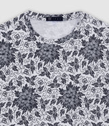 Tshirt BLEU - BLANC - IZAC
