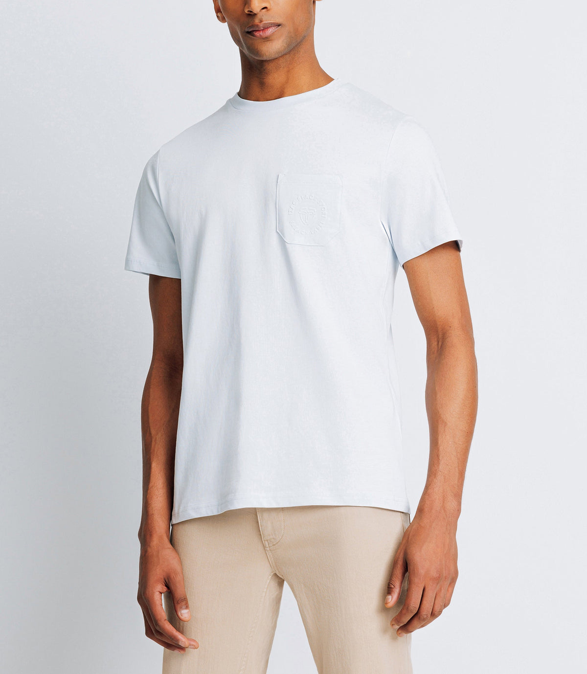 T-shirt avec logo ciel - IZAC