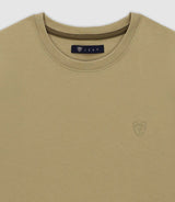 T-shirt en coton kaki - IZAC