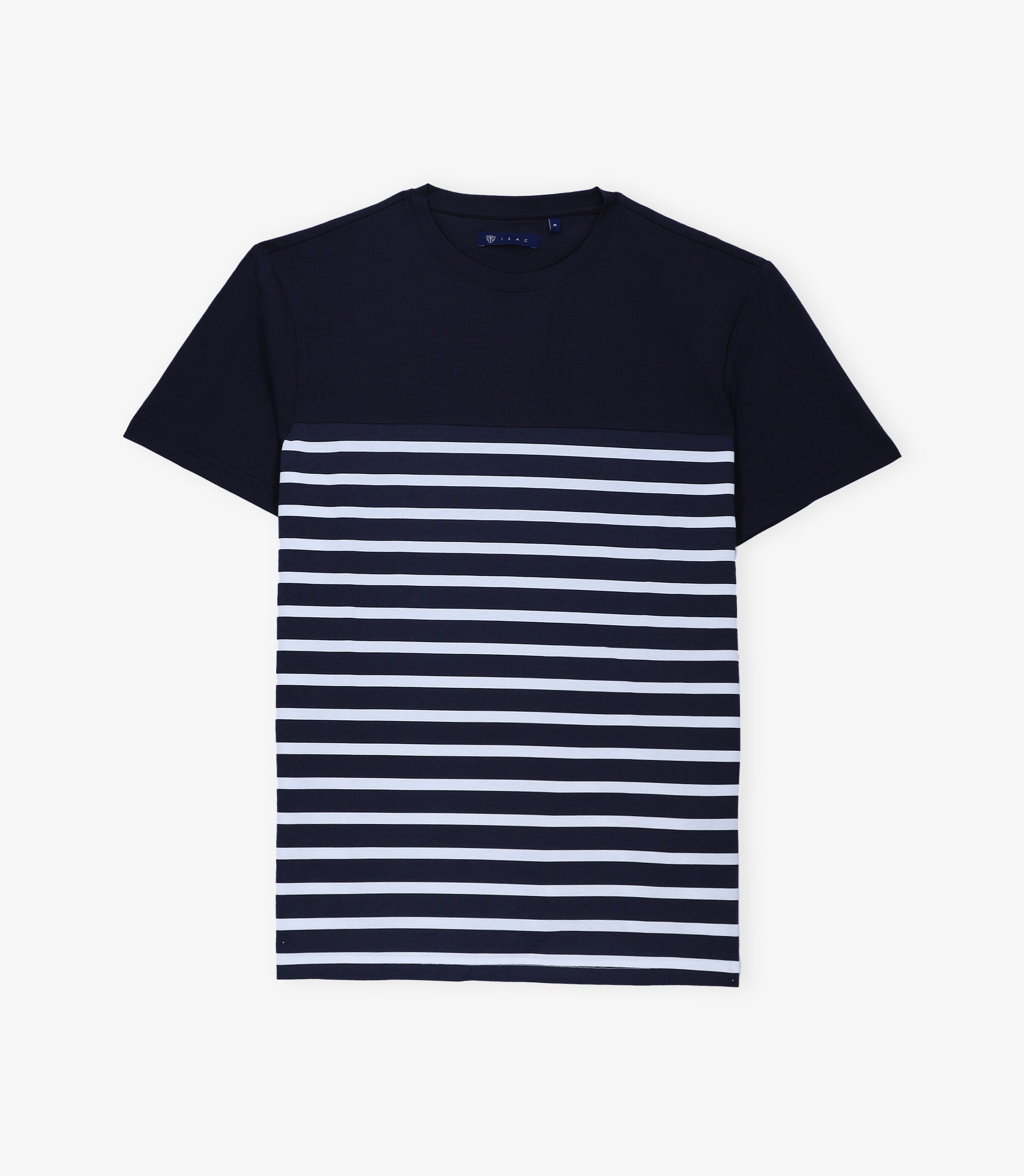T-shirt rayé marine - IZAC