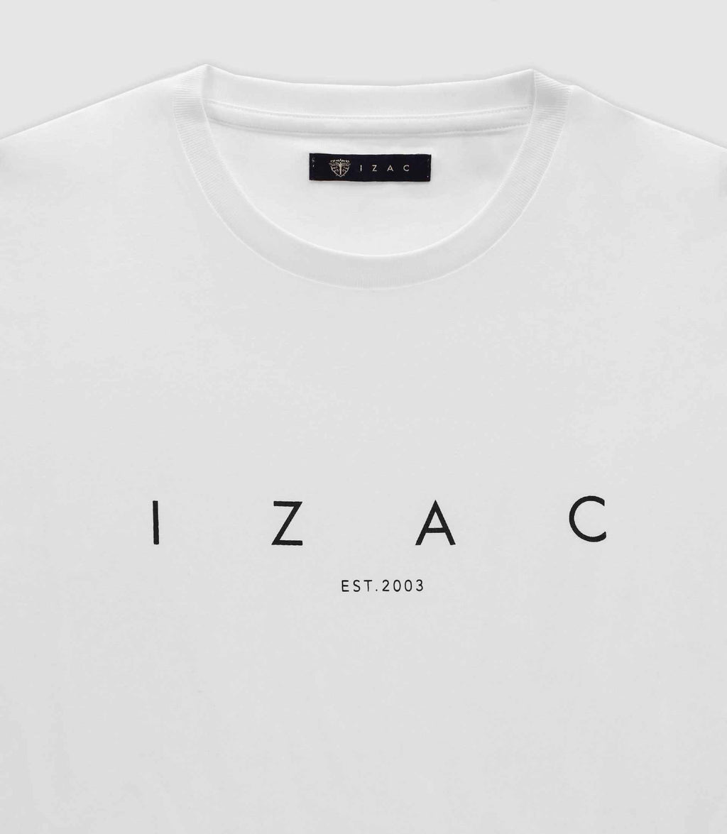 T-shirt blanc - IZAC