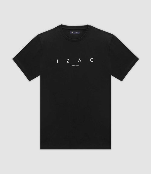 T-shirt noir - IZAC