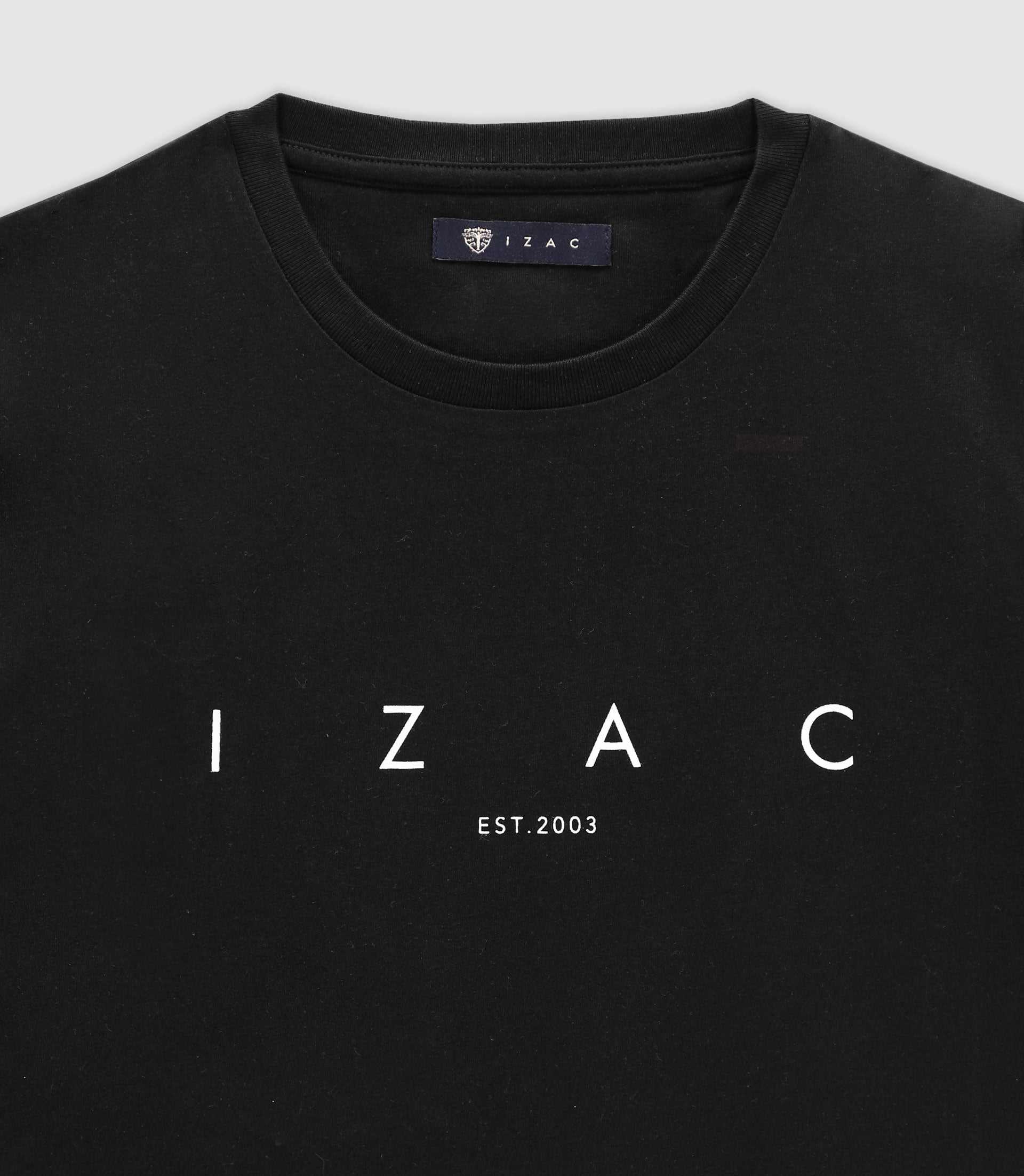 T-shirt noir - IZAC