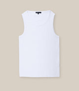 T-shirt col rond basique blanc - IZAC