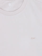 T-shirt col rond beige - IZAC