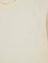T-shirt col rond jaune pale - IZAC