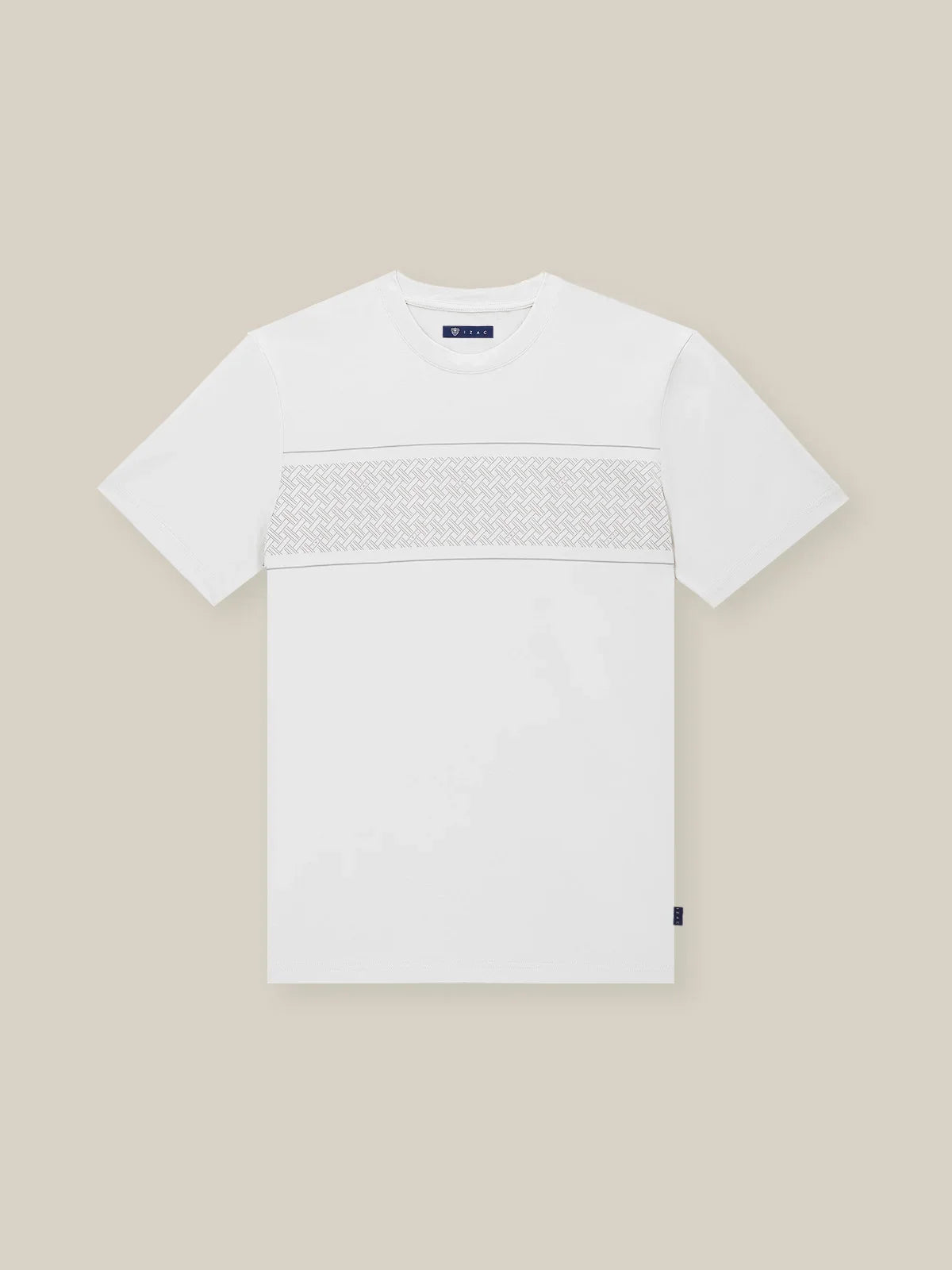 T-shirt à poche blanc - IZAC