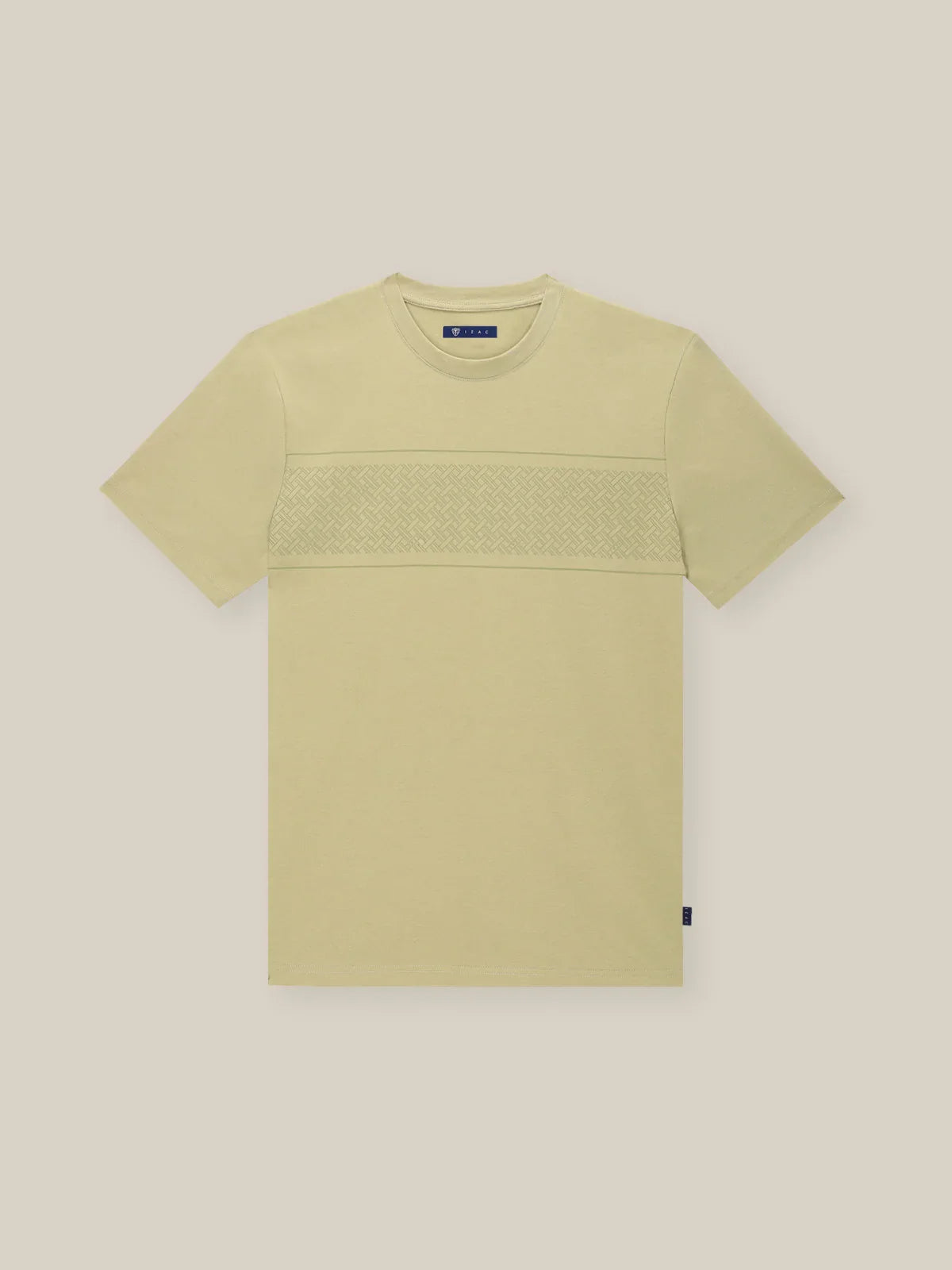 T-shirt à poche kaki clair - IZAC