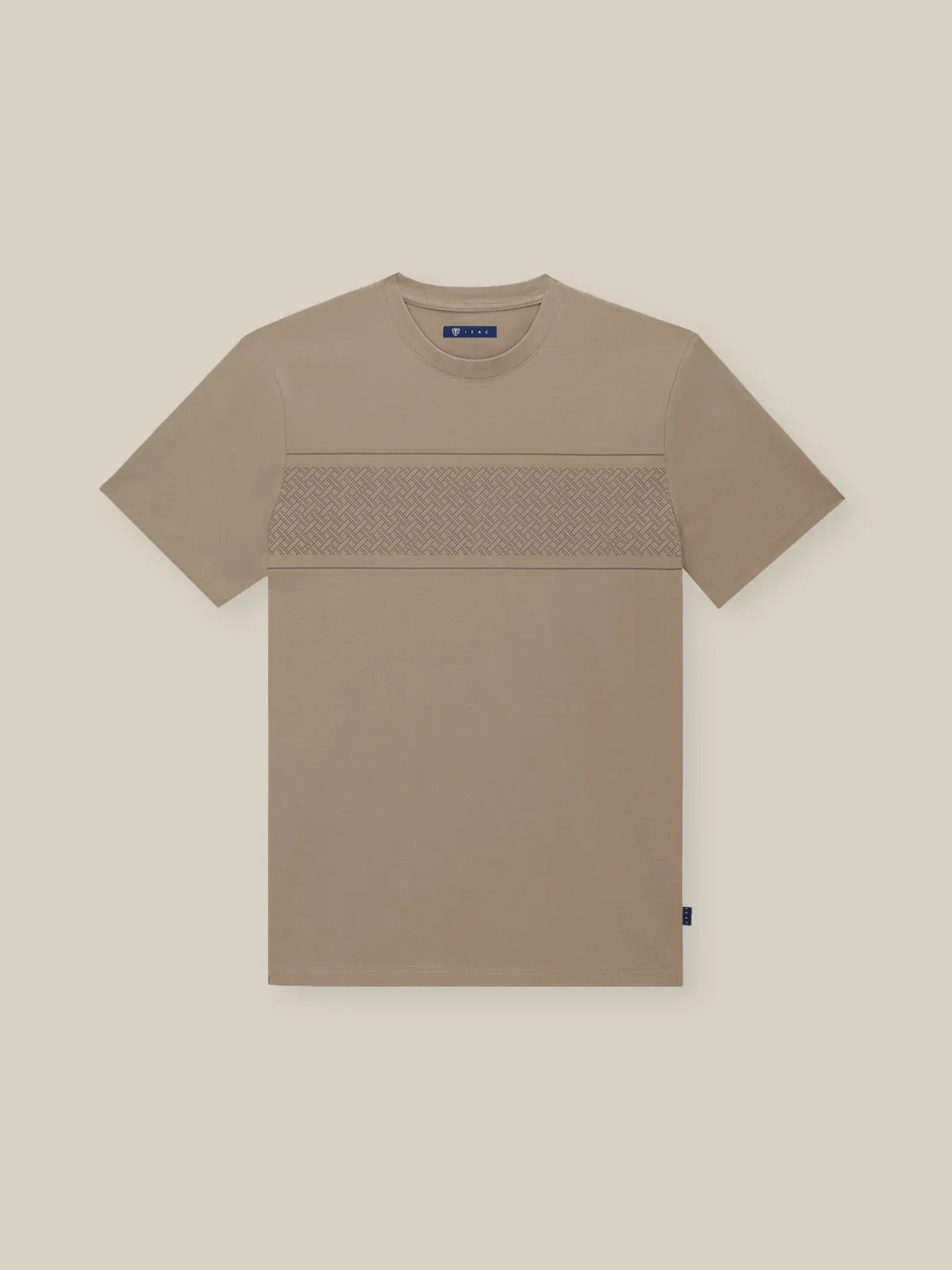 T-shirt à poche marron - IZAC