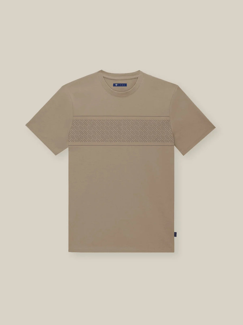 T-shirt à poche marron - IZAC