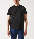 T-shirt col rond poche logo noir GABRIEL - IZAC