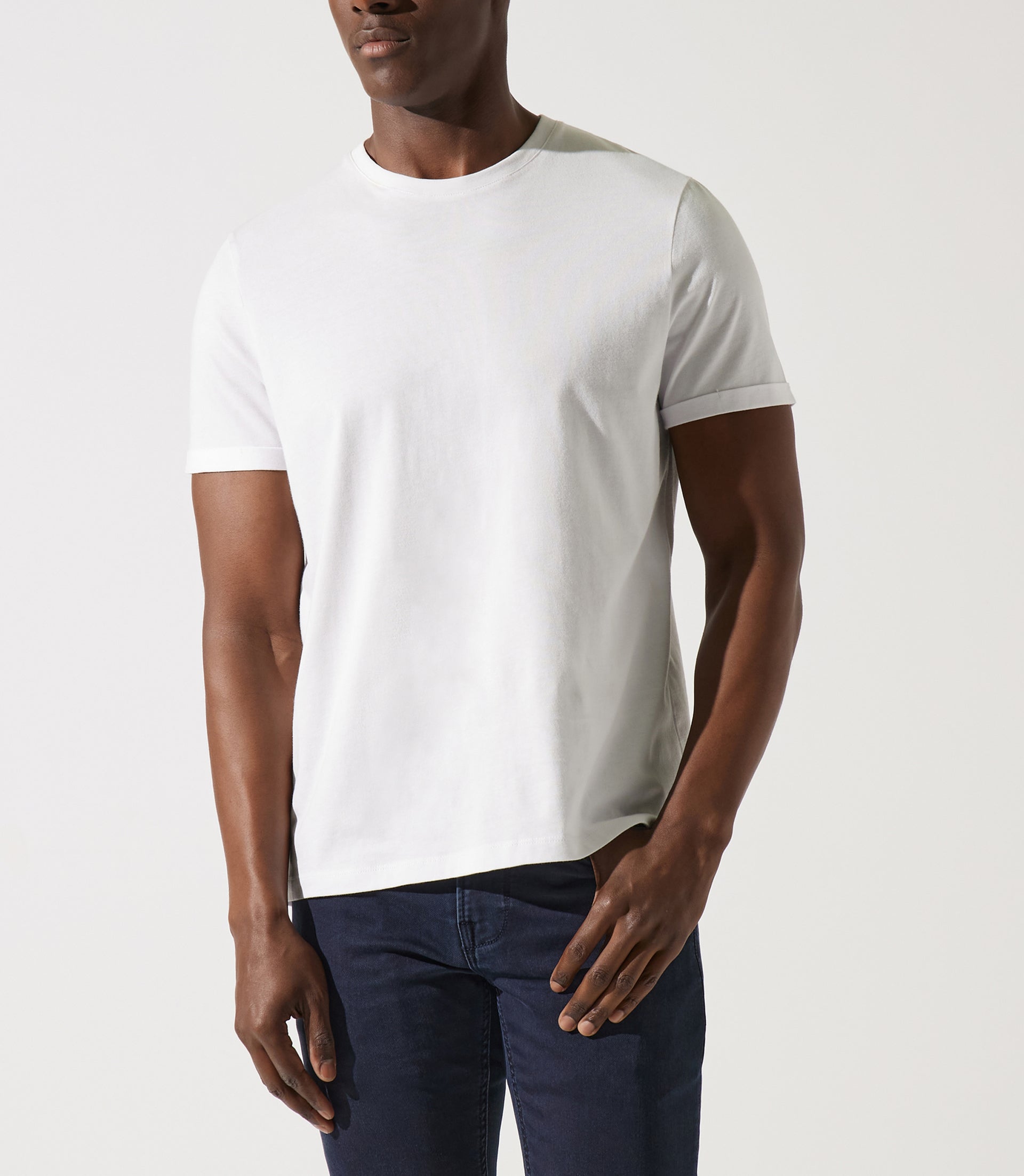 T-shirt en coton blanc - IZAC