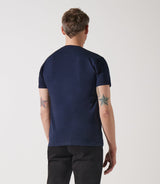 T-shirt uni marine GINO - IZAC