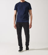 T-shirt en coton marine - IZAC