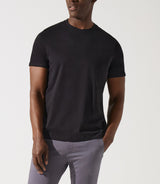 T-shirt en coton noir - IZAC