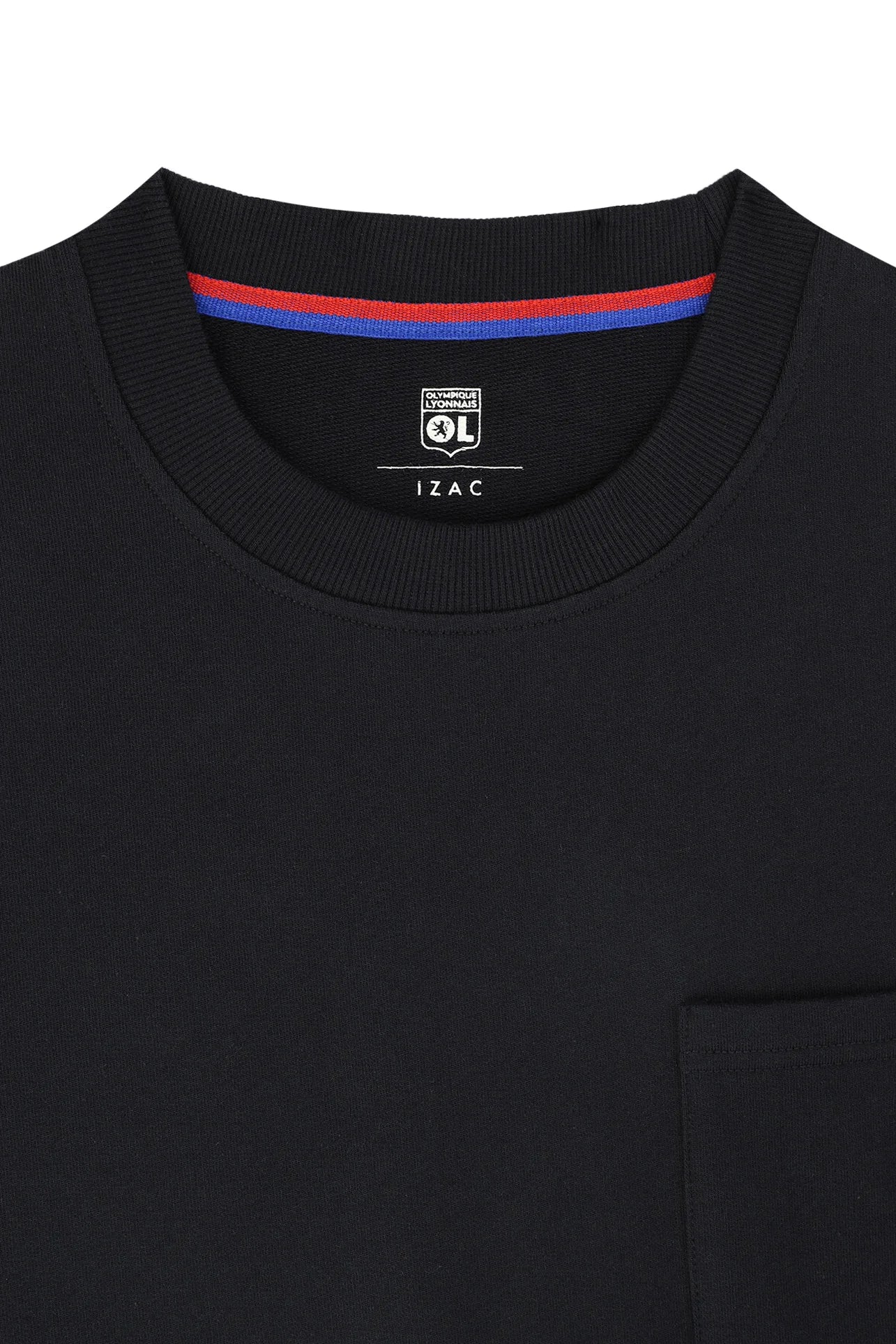 T-shirt col rond marine - IZAC