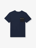 T-shirt col rond marine - IZAC
