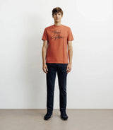 T-shirt imprimé rouge clair - IZAC