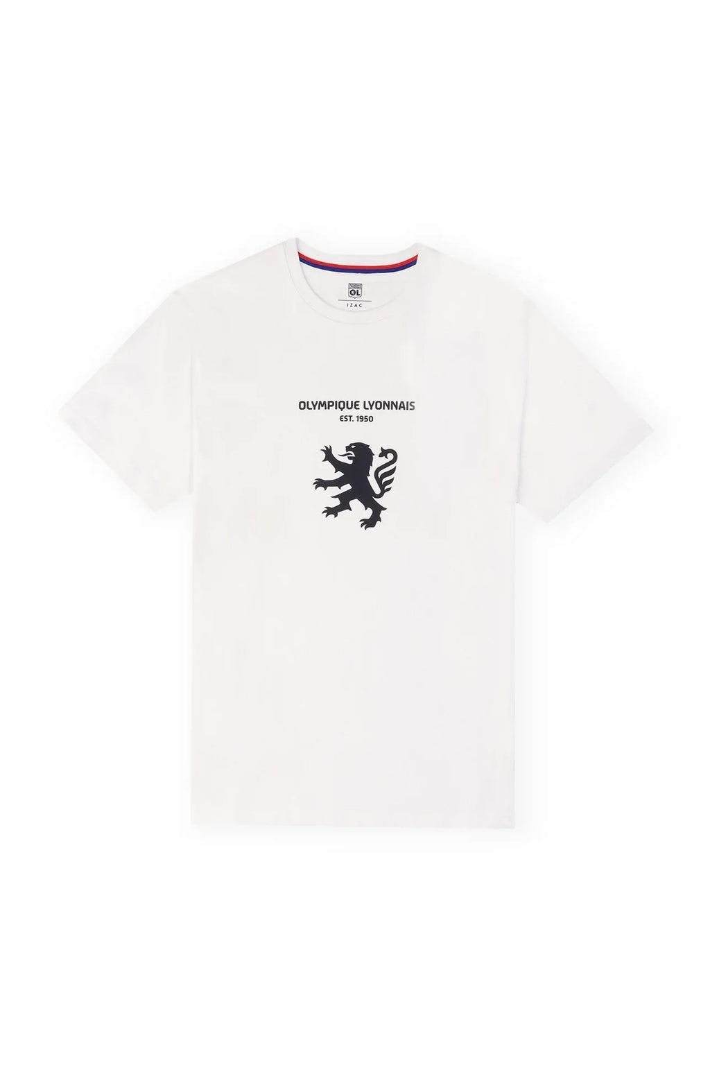 T-shirt print blanc - IZAC
