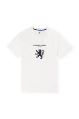 T-shirt print blanc - IZAC