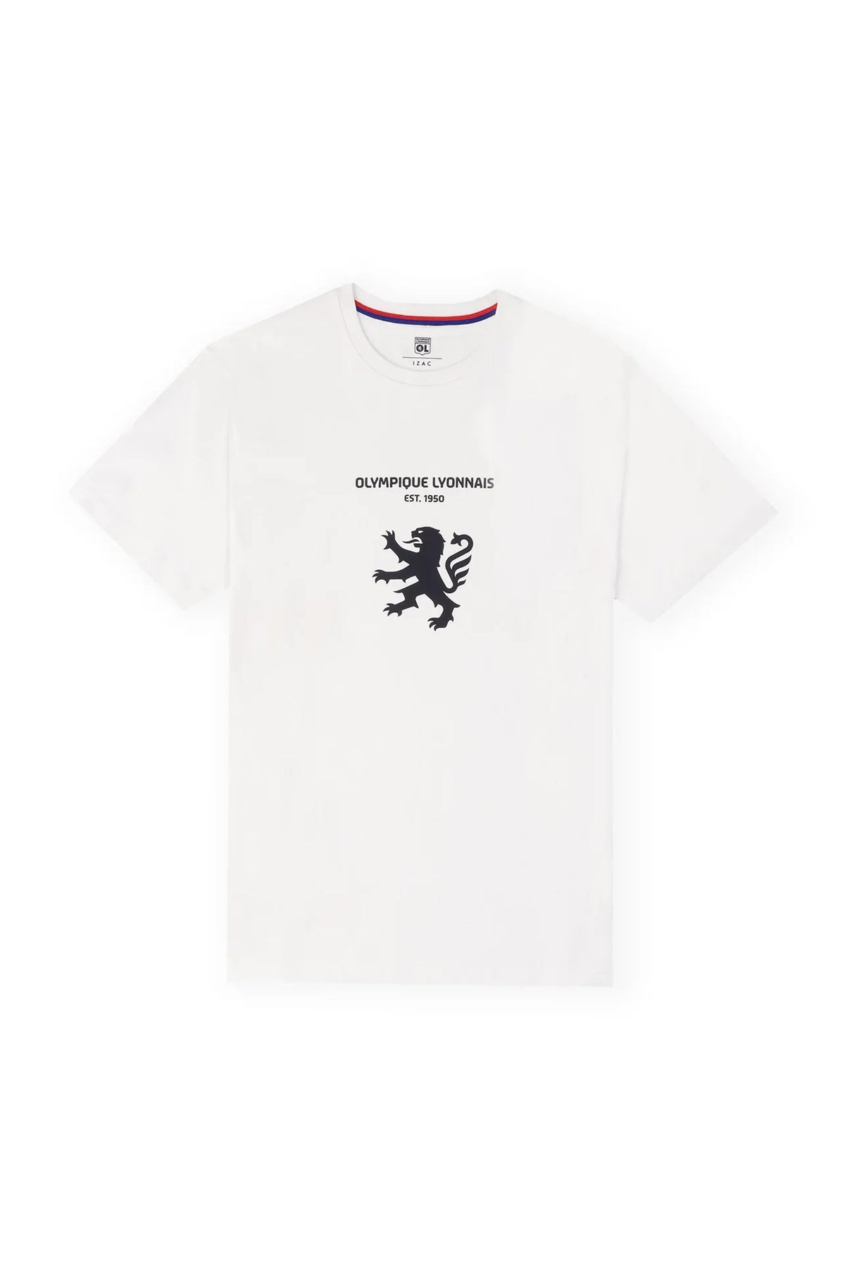 T-shirt print blanc - IZAC
