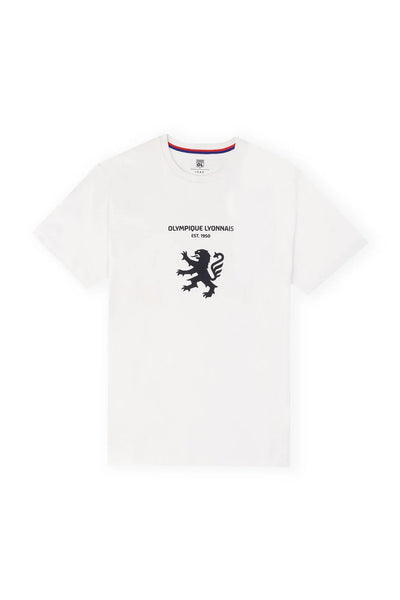 T-shirt print blanc - IZAC