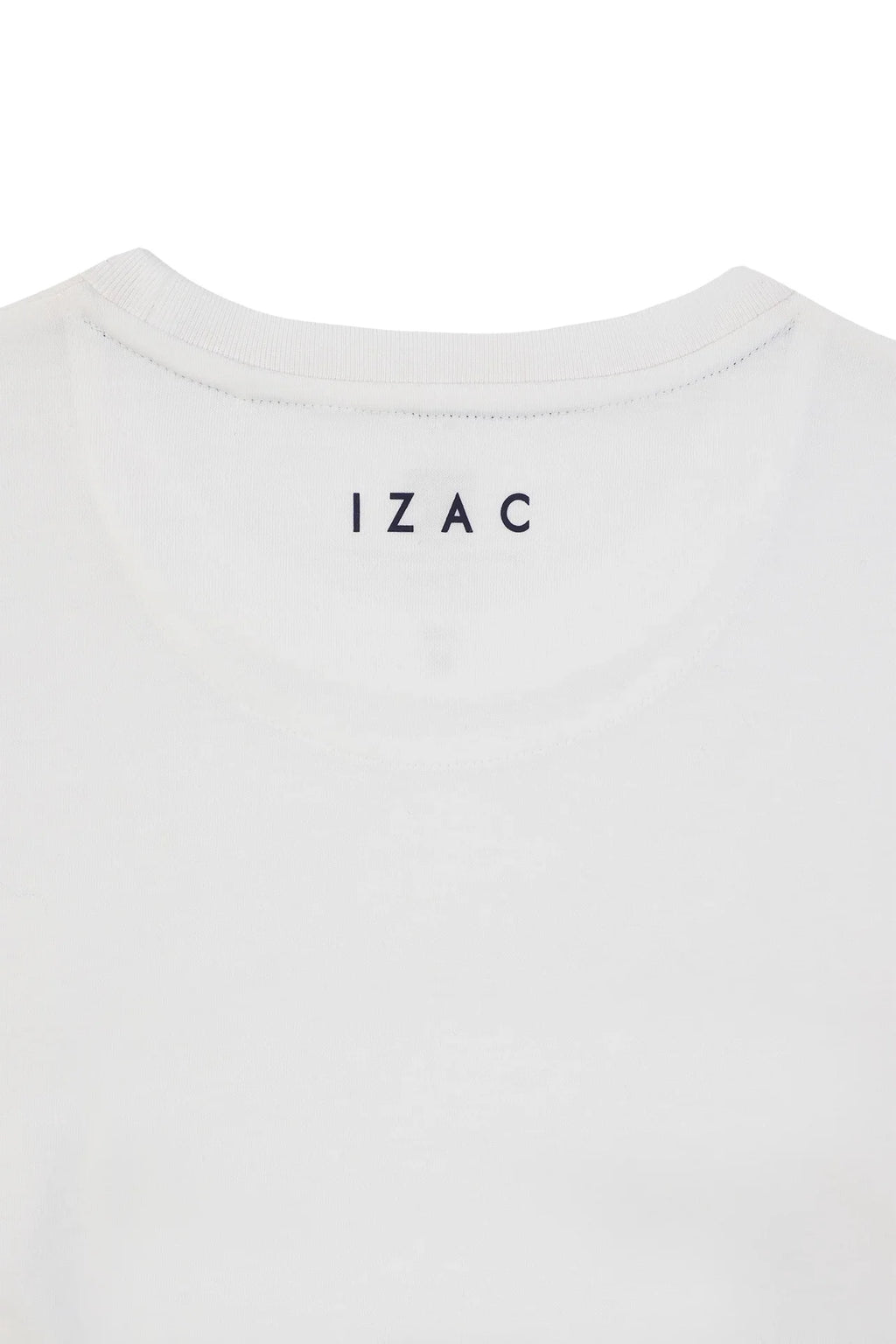 T-shirt print blanc - IZAC