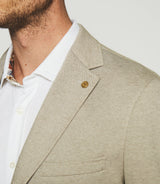 Veste casual 2 boutons beige AERIEN - IZAC