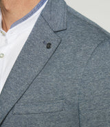 Veste casual 2 boutons bleu AERIEN - IZAC