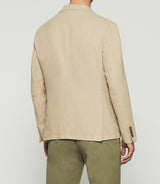 Veste en coton armuré beige ANDREAS - IZAC