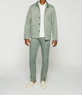 Veste en coton lin kaki AQUA - IZAC