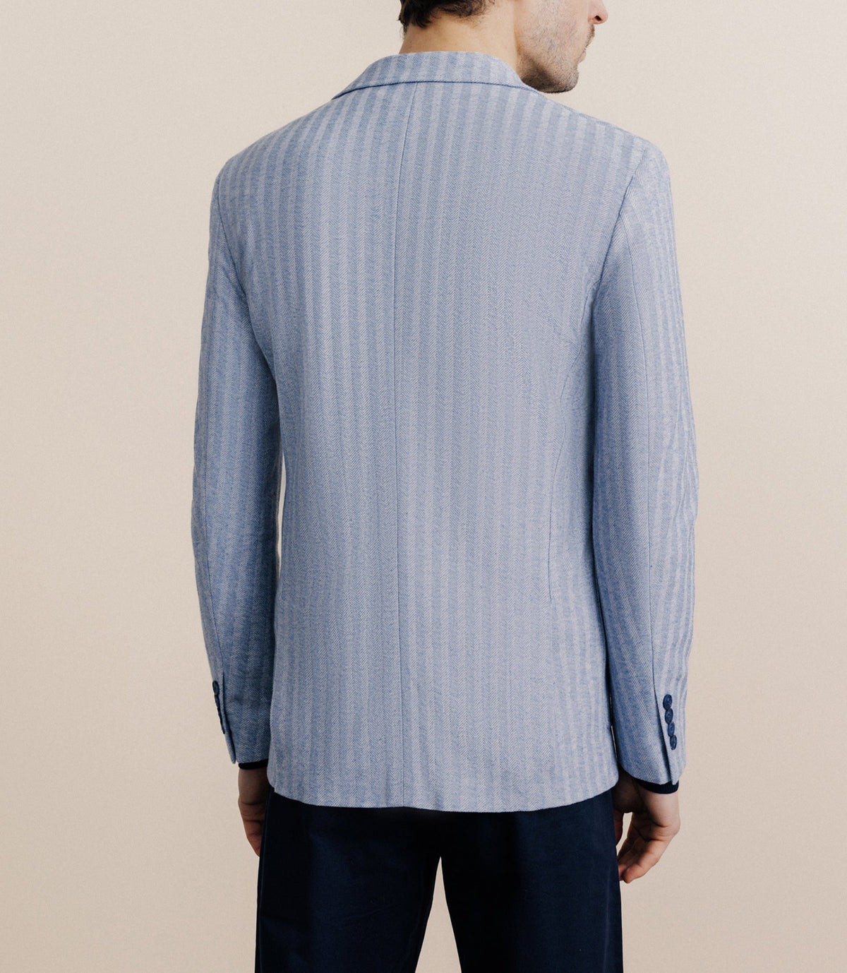 Veste casual bleu ciel - IZAC